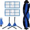 SSQBNE Parti di ricambio for spazzola principale, spazzola laterale, filtro HEPA, straccio for mocio, compatibile con Proscenic 850T / 850P(E Cleaning kit)