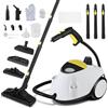 TLPEMN Pulitore a Vapore,2100W Pulitore Vapore Casa, Riscaldamento Rapido a 320 °F Serbatoio Dell'acqua da 2.1L, Pulitore a Vapore Multiuso per Mobili da Cucina, Bagno, Pavimento e Divano