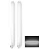 Generico 2 Pezzi 8W Tubi Fluorescenti T5 300mm, T5 Bianco Caldo 4000K, 560LM, Attacco G5, Luce a Basso Consumo Energetico, Luce Di Emergenza a Risparmio Energetico, Adatta per Cucina, Bagno, Armadio, Garage