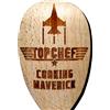 FastCraft Top Chef Cottura Maverick Legno Cucchiaio Da Cottura Legno Panettiere Regalo Fan