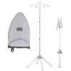 Sionhiuo Appendiabiti Vapore, Grucce Per Ferro Da Stiro Vapore, Indumento Steamer Rack, Supporto Da Stiro Verticale Telescopico Fornito Con Guanti Da Stiro, Per Ferro Vapore Per La Casa