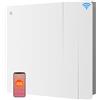 CIARRA CBHTD10A-W Radiatore a Inerzia da 1000W WiFi (10-15 m²) | Stufa Elettrica Ceramica e Pellicola Riscaldante - Programmatore, Sicurezza Bambini - Tecnologia Duale per Stanze Piccole