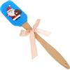 DOITOOL 1 Pc Raschietto Di Natale Raschietto Per Burro Natalizio Gadget Da Cucina Natalizio Raschietto in Silicone Natalizio Spatola e Frusta Spatole Per Le Vacanze Biscotto Di Legno