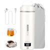 Diealles Shine Bollitore Portatile, Diealles Shine 550 ML Bollitore Elettrico Portatile, 4-Temperatura Regolabile Bollitores da Viaggio Piccolo, Bollitores a Batteria in Acciaio Inox 316 per Latte per Tè Caffè