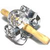 Generico Formine per biscotti rotonde - Set di per taglierini circolari | Utensili da Forno per Pasticceria, per Biscotti Durevoli, Tagliapasta in Acciaio Inossidabile per, Rullo da For