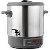 Klarstein Lady Marmalade Sterilizzatore per conserve, dispenser per bevande calde, 27 litri, 1800 W, 30-100 °C, Timer, Mantenimento in caldo, Protezione da surriscaldamento, Acciaio inox spazzolato