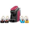 Lavazza, Tablì, Macchina Caffè Creata Esclusivamente per Tab 100% Caffè, con Variety Pack Tab 24xQualità Oro, 24xEspresso Classico, 24xEspresso Intenso, 24xDecaf, 165x330x390mm, Rossa