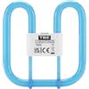TBE LIGHTING Lampadina UV anti-droga 16W 2D - GR10q Lampada fluorescente compatta DD a 4 pin, illuminazione di sicurezza antidroga blu per luci paratie in bagni pubblici, vano scale ed edifici