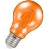 Crompton Lamps Crompton Lampade LED GLS 4,5 W ES-E27 Harlequin IP65 (equivalente a 25 W) Arancione traslucido 275lm ES vite E27 Outdoor Festone colorato Filamento Lampadina