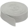 PATIKIL 1,2/3cm Nastri in Sbieco di Cotone 9m Nastro Cotone Twill Nastro Rilegatura Fettuccia Spina Pesce per Cucito Regalo Avvolgimento Artigianato Fai Da Te Grigio Chiaro