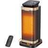 YOOKESEN Stufetta Elettrica Basso Consumo, 2000W PTC Stufetta Elettrica, 4 Modalità, 70° Oscillazione, Modalità ECO, Timer 12H, Protezione da Ribaltamento e Surriscaldamento per Soggiorni, Uffici