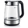 Ariete 2874 - Bollitore Tea Maker - 1,7 Litri - Cordless - Spegnimento automatico - 2200 Watt - Vetro trasparente