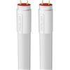 HOFTRONIC - T8 G13 - Set di 2 tubi LED 120 cm - 18 Watt 3150 lumen (175 lm/W) - Super efficace - 4000 K bianco neutro - Sostituisce il tubo fluorescente 105 W (105 W/840) - Senza sfarfallio - Tubo