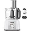 Kenwood MultiPro Express, Robot da Cucina, Frullatore 1,5L, Spremiagrumi, Lama per impastare e Disco Emulsionatore, FDP65.640WH, 3L, 1000W, Bianco