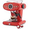illy X1 - XCAPS Macchina da Caffè a Capsule, Nuovo sistema x-caps, Disegnata da Luca Trazzi (Rosso)