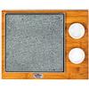 Hot Cooking Stones Piastra Pietra Lavica BASIC 19X19 Quadrata Con Ciotole Adatta Per Cucinare Direttamente A Tavola
