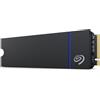 Seagate Game Drive PS5 SSD esterno, 2 TB, NVMe, dissipatore di calore, ufficiale PlayStation