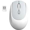 MOBILITY LAB Mouse wireless, Bluetooth + ricevitore USB a 2,4 GHz, MOBILITY LAB POP GUM, clic silenziosi, 800/1200/1600 DPI, nero