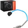 OEM Sensore di temperatura, lunghezza 338,5 mm, filettatura M12x1,25, lunghezza del cavo 299,5 mm, connettore nero, 2 contatti