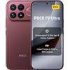XIAOMI POCO F9 Ultra, Smartphone 12+256GB, Ciliegia Scura,8050mAh, HyperCharge100W | Snapdragon® 8 Elite Gen 5 VisionBoost D8, Display AMOLED 6,9", Fotocamera OIS AI 200MP, Corning® Gorilla® Glass 7i Resistente