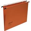Rexel Signaletic Cartelle Sospese per cassetto con fondo a V, Interasse 33 cm, Arancione, Confezione da 25 pz, 10400