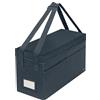 Leitz Hot Desking, Borsa da Lavoro mobile con chiusura, 3 Scomparti, Manici Regolabili, Tracolla, Targhetta Portanome, Ottima per scrivania condivisa per Laptop fino a 16" e accessori, Grigio Velluto