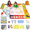 TAPPETO MAGICO BAMBINI 120X90CM 2 LATI GIOCHI EDUCATIVI ACCESSORI DIVERTENTI
