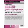 Edizioni Simone Concorso Istruttore e Istruttore Direttivo Contabile Area Economico-finanziaria Enti Locali categorie C e D - Quiz commentati