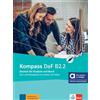 Klett Sprachen GmbH Kompass DaF B2.2 - Hybride Ausgabe allango: Deutsch für Studium und Beruf. Kurs- und Übungsbuch mit Audios und Videos inklusive Lizenzschlüssel allango (24 Monate)