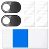Mamol Copertura della fotocamera, Kit Filtro Privacy, Linguette Adesivi per Webcam, Copertura della fotocamera Magnetica in Metallo Ultra-Sottile per la Protezione della Webcam del MacBook