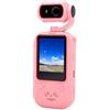 VBESTLIFE Fotocamera Portatile per Bambini 1080P con Schermo da 2 Pollici | Supporta Registrazione in Loop, Rilevamento del Movimento, WiFi, Messa a Fuoco Automatica, Luce di Riempimento Incorporata