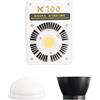 Mtucegi 100W LED Studio Video Luce Per Fotografia Esterna Illuminazione 40000LX Luminosità Regolabile Tripla Temperatura di Colore Ad Alta Potenza LED Video Luce