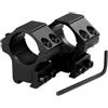 YShiuoL Tubo per Telescopio Anello Supporto for anello for mirino 2 pezzi/paio | Guida a coda di rondine da 11 mm a basso profilo 25,4 mm 1 for telescopi ottici