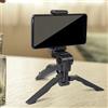 Generic Treppiede portatile per telefono da tavolo pieghevole mini stabilizzatore per selfie e streaming online