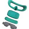 RGYBAO Protezione per lenti in silicone Copertura per occhiali 3 Soft Foam Pad Lens Cover Cuscino Accessori per la pelle Occhiali da vista Supporto per la testa aggiornato