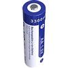 XTAR Batteria con scheda di protezione XTAR R6/AA 3300 mWh / 2000 mAh, Blu/Bianco