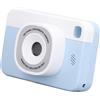 VELATEMOR Fotocamera per Bambini Piccoli, Fotocamera Digitale 4x, Videocamera 1080HD da 48 MP con Schermo IPS da 2,4 Pollici, Messa a Fuoco Automatica, Scatto con Tocco, da