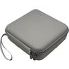 Bbajszx Scatola da trasporto leggera in EVA per Pocket 4 con scomparti con cerniera e borsa fotografica impermeabile con bordi rinforzati