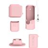 FGDTREE Custodia in silicone sottile per Pocket 4 protezioni per fotocamera palmare sicure con cinghie di protezione
