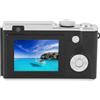 Elprico Fotocamera Digitale, Fotocamera Vlogging 4K per YouTube, 16x Digital Zoom Anti Shake, Telecamera di Registrazione Video Digitale, Schermo IPS da (64GB)