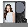 Genérico Monitor Fotocamera Posteriore Monitor Selfie Con Fotocamera Posteriore Per | Accessorio Smartphone Senza Ritardo per Vlog, Foto, Video e Live Streaming