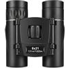 Generic Mini binocolo portatile 30 x 60, ampio angolo di visione, pieghevole, con visione notturna in condizioni di scarsa illuminazione, per bird watching, campeggio, escursionismo, viaggi, colore nero