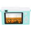 Jiawu Fotocamera Digitale, Fotocamera HD 1080P da 48 MP con Zoom 15X, Autofocus, Flash LED, Trasferimento WiFi, Piccola Fotocamera Compatta Portatile per Viaggi, per Ragazzi, Ragazze (WHITE) (Rosa)