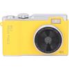 Annadue Fotocamera Digitale, Fotocamera per Vlogging HD da 48 MP 1080P con Doppio Obiettivo Anteriore/posteriore, Fotocamera Digitale Punta e Scatta con Messa a Fuoco Automatica (YELLOW)