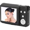 ZAICOLER Fotocamera Digitale, Videocamera per 4K 64M HD con Messa a Fuoco Automatica 18X per