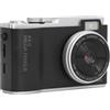 Jectse Fotocamera Digitale retrò 48MP 1080P Zoom 16x e Luce di Riempimento, Schermo da 2,4 Pollici, Fotocamera Selfie con Timestamp e Adesivi Carini, Tempo di Scatto di 210 Minuti,