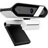 LORGAR Webcam Rapax 701 1440p/Auto Focus/Mics/USB-C/White