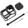 TQUXNGA Custodia protettiva in silicone per fotocamera 360 Action Camera Custodia in silicone Custodia protettiva in pelle Installazione Sostituzione Lente della fotocamera Protector