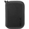 Incase camera memory Zip Wallet - Black Leather & Nylon