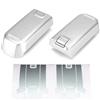 WRAPGRADE adesivi compatibili con DJI NEO Set di 2 batterie (Airforce Silver)